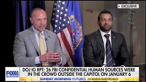 🚨BREAKING!!! Kash Patel & Dan Bongino reveal the FBI's set to release Jan 6th docs revealing if undercover agents or confidential informants were involved