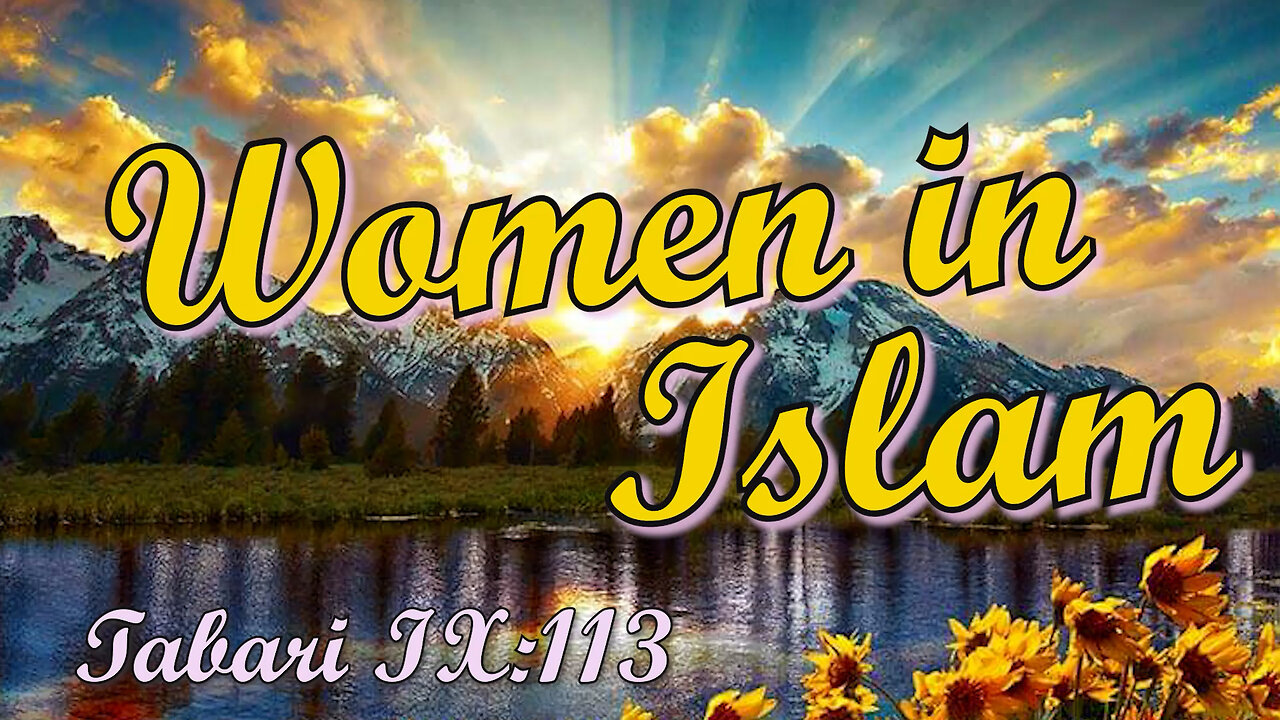 Women in Islam Tabari 113