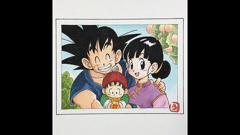 Goku and Chichi