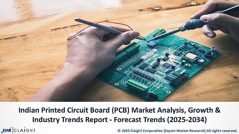 India Printed Circuit Board (PCB) Market Size, Share – 2025–2034 Forecast