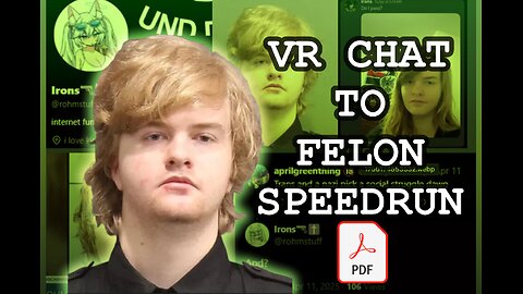 Elijah Jordan Millar - VRChat to Nazi Crossdresser Groomer Pipeline (Jail Any%)