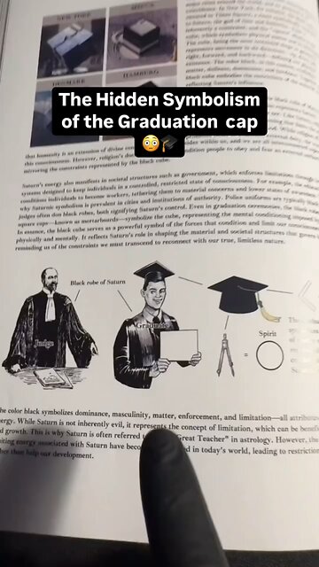🎓🔥THE HIDDEN SYMBOLISM OF THE GRADUATION HAT🔥🎓