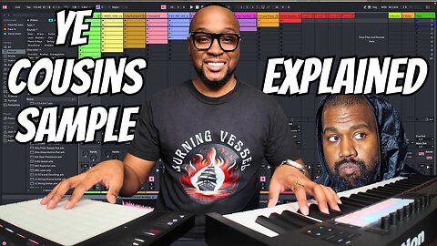 How Kanye Made the Sample for his CONTROVERSIAL Song 'Cousins'