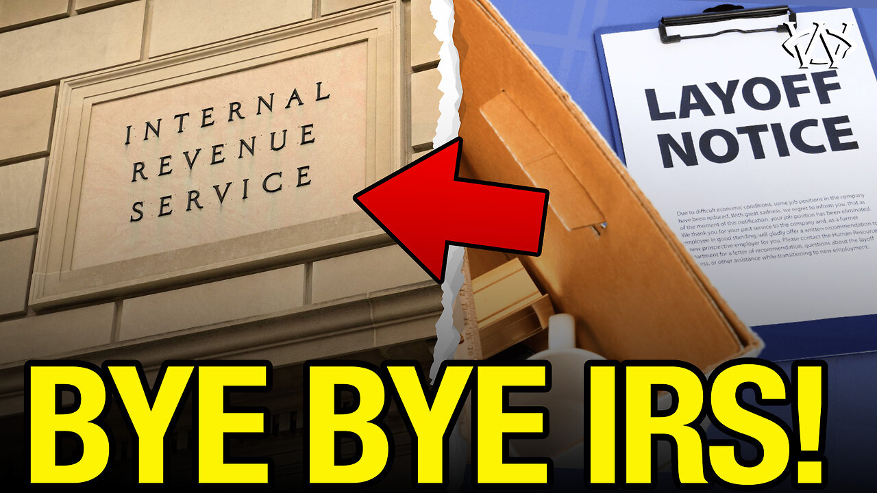 IRS gets RIF Notice ahead of WIDESPREAD FIRINGS!