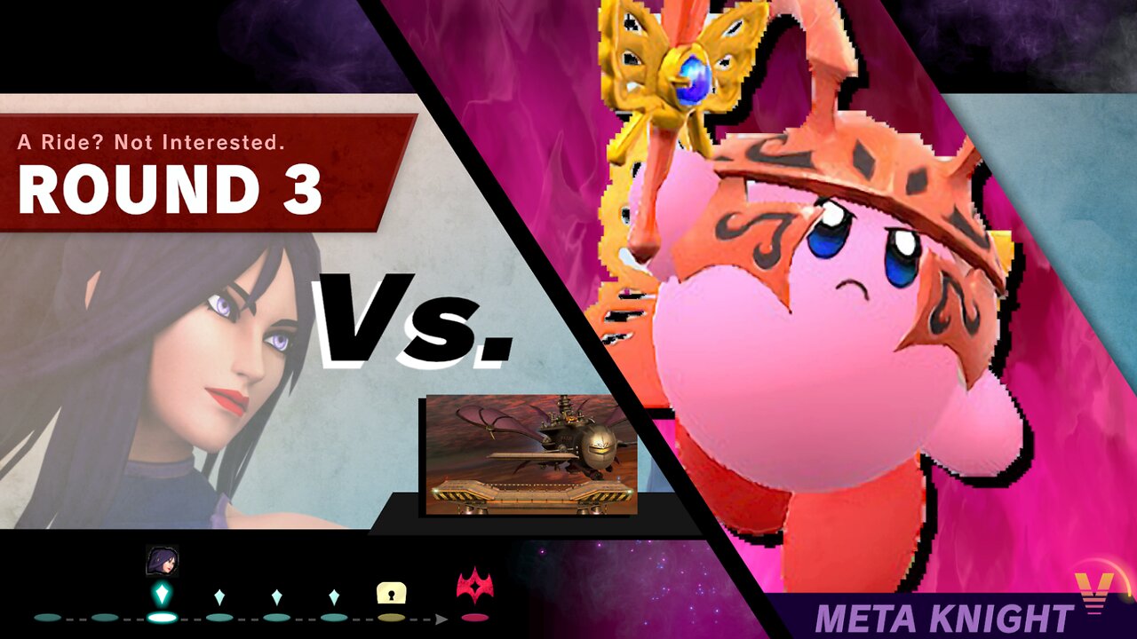 Psylocke (Cloud) vs SSBU Classic Mode Quickie -By Xecho88