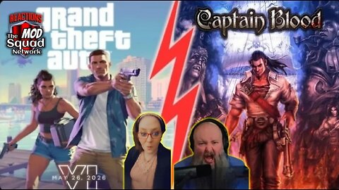 GTA 6 & Captain Blood Trailer Reactions II The Mod Squad Network