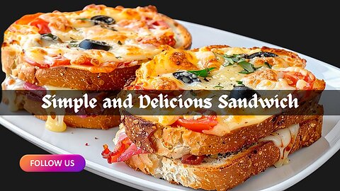 Simple and delicious sandwich recipe that will drive everyone crazy|Global Kitchen Delights