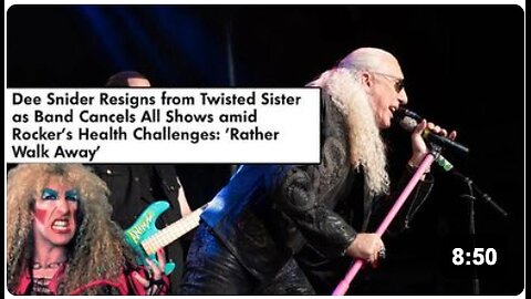 VAXXHOLE DOWN: Twisted Sister's DEE SNIDER fighting multiple losing health battles!