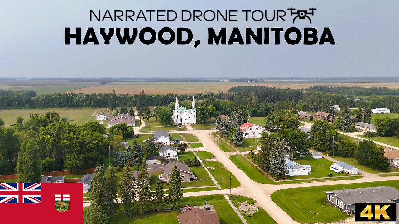 🌾 Haywood, Manitoba 🛩️ 4K Drone