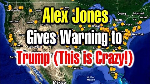 Alex Jones Gives Warning to Trump: He's Going to Need Better Security and Staff, if This is True!
