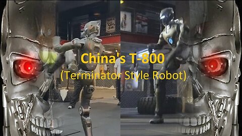 China's T800 AI - Terminator Style Humanoid Robot