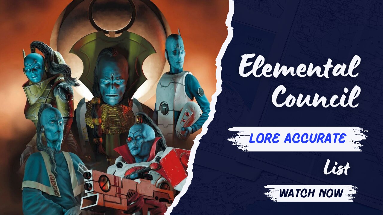 Build a Lore-Accurate Tau Army from Elemental Council | Warhammer 40K Army Guide
