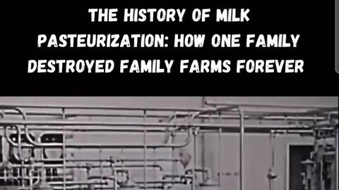 "Unveiled: How the Rockefeller Family Influenced the 1900s Raw Milk Ban, Not Health Concerns"