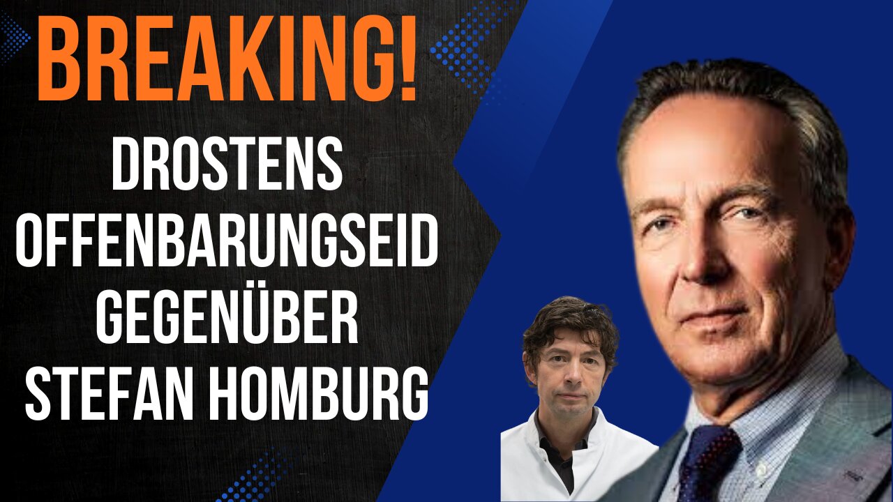 BREAKING: Der arrogante Christian Drosten implodiert vor den Augen aller dank Stefan Homburg