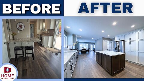 Lake House Renovation Before and After - BIG Improvements