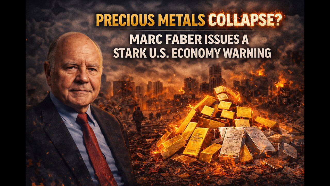 New Fed Chair, Metal Crash & a Dark Outlook — Marc Faber Speaks Out