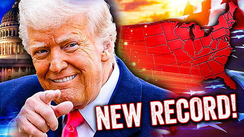 Trump Just Set a STUNNING NEW POLLING RECORD as the Dems COLLAPSE!!!