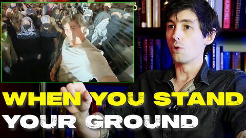 1 Guy Causes Entire Mob of Protesters to Implode & Get Arrested