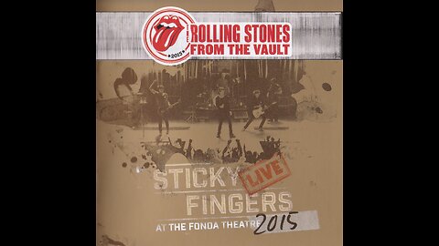 The Rolling Stones - Sticky Fingers Live At The Fonda Theatre 2015 (Europe) 2017 CD