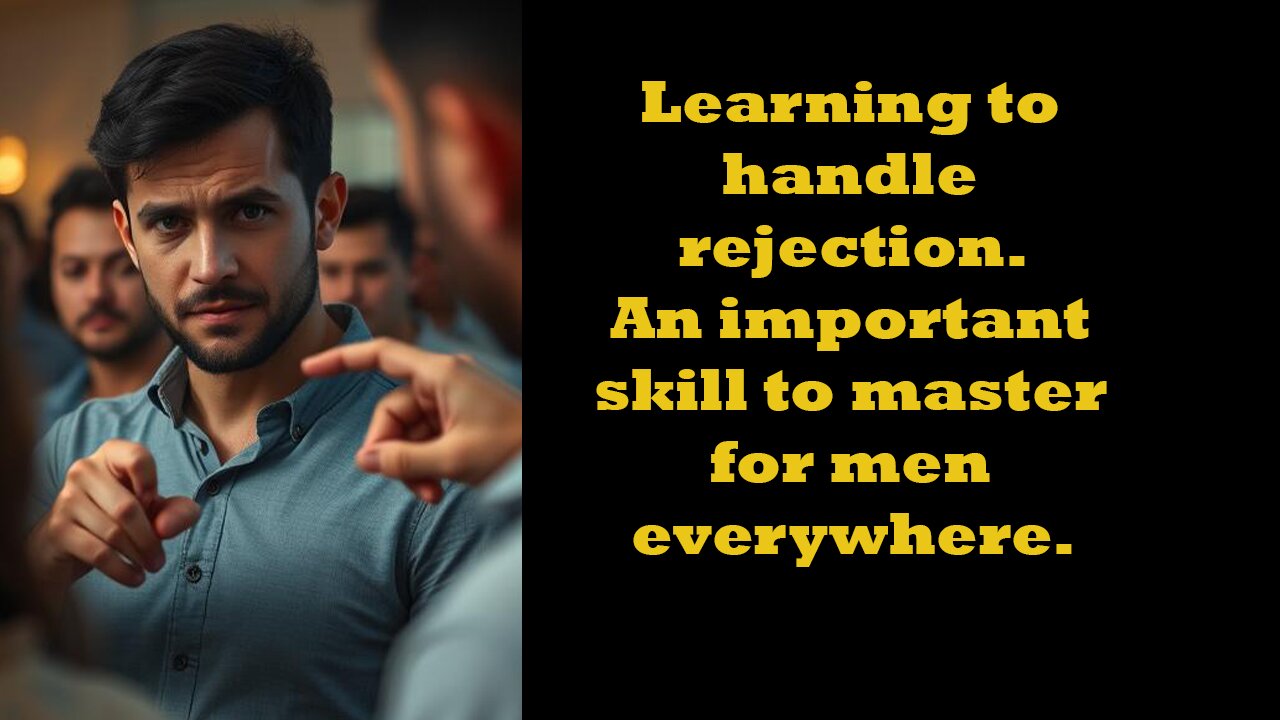 Don't fear rejection, embrace it and have pride!