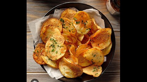 Crispy Potato Chips at Home | Super Crunchy & Easy Recipe 😍