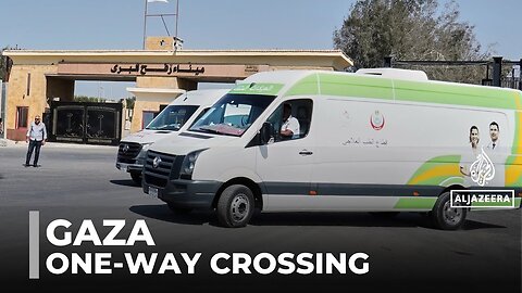 Israel accused of ‘manoeuvring’ as it says Gaza crossing open one way only