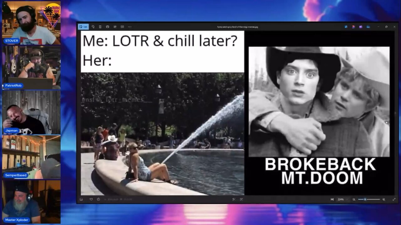 LOTR memes are BANNED