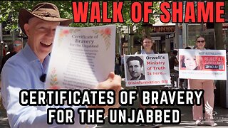 CERTIFICATES OF BRAVERY FOR THE UNJABBED @ thewalkofshame