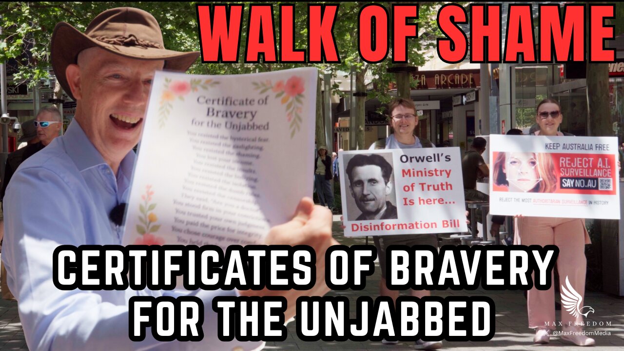 CERTIFICATES OF BRAVERY FOR THE UNJABBED @ thewalkofshame