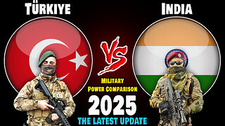 Türkiye vs India Military Power Comparison 2025 | India vs Türkiye Military Power 2025