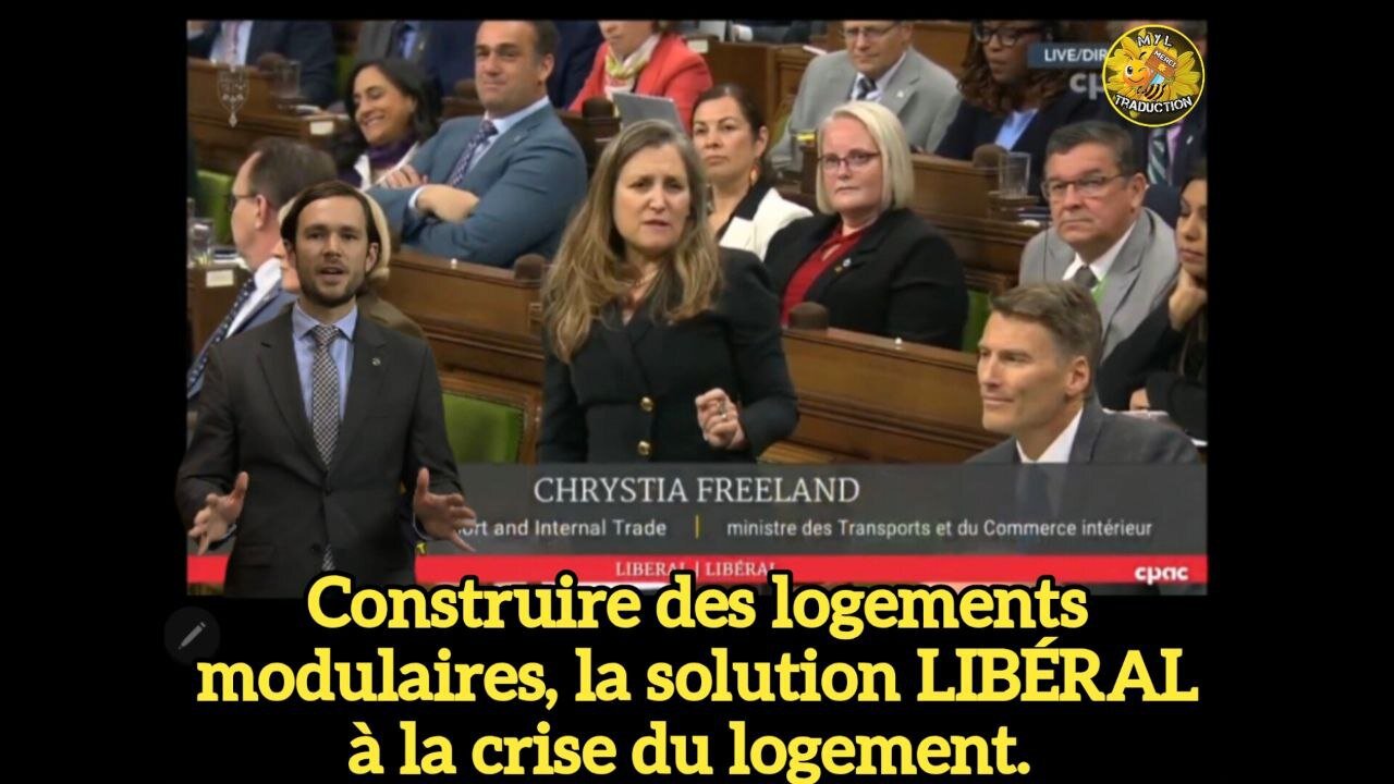 Construire des logements modulaires, la solution LIBÉRAL à la crise du logement.
