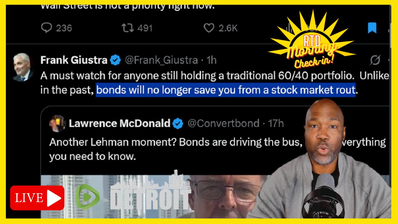 Warning: Bonds Won’t Protect You This Time | Morning Check-In