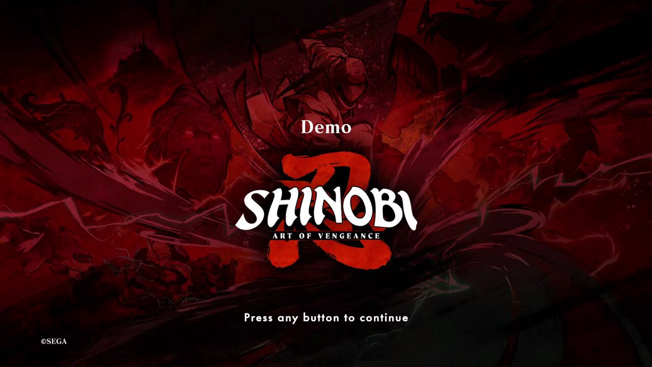 Shinobi demo