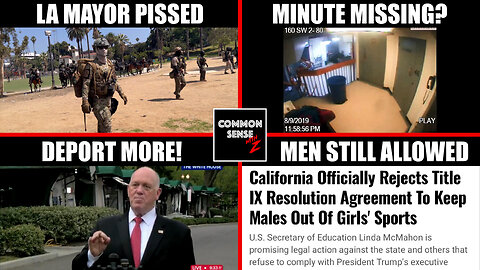 LA Mayor Is Pissed | Epstein Video Missing A Minute | Homan More Arrests | California Hates Women