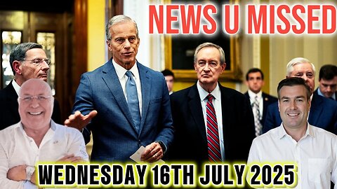 CHARLIE WARD DAILY NEWS WITH CHARLIE WARD & PAUL BROOKER WEDNESDAY 16TH JULY 2025