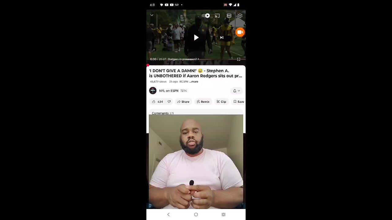 Do You Want To See Rodgers Play In Preseason