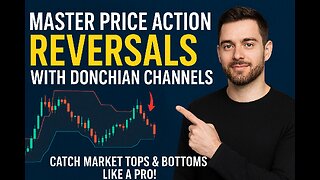 Master Price Action Reversals with Donchian Channels | Catch Market Tops & Bottoms Like a Pro!