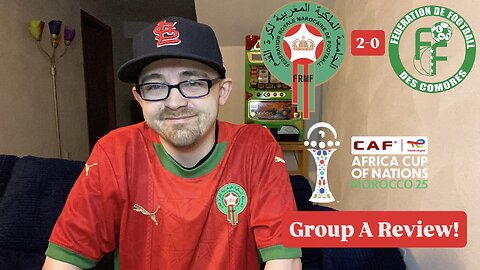 RSR7: Morocco 2-0 Comoros 2025 Africa Cup Of Nations Group A Review!