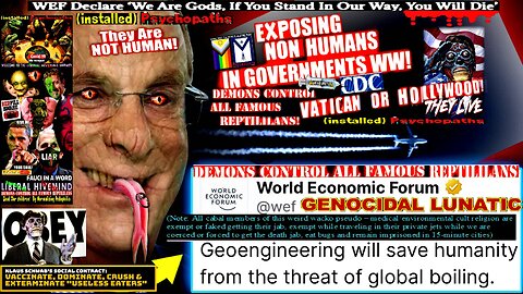 14 Nations Sign WEF Chemtrails Treaty To 'Improve Humanity' by Intensifying Sky Spraying Operations