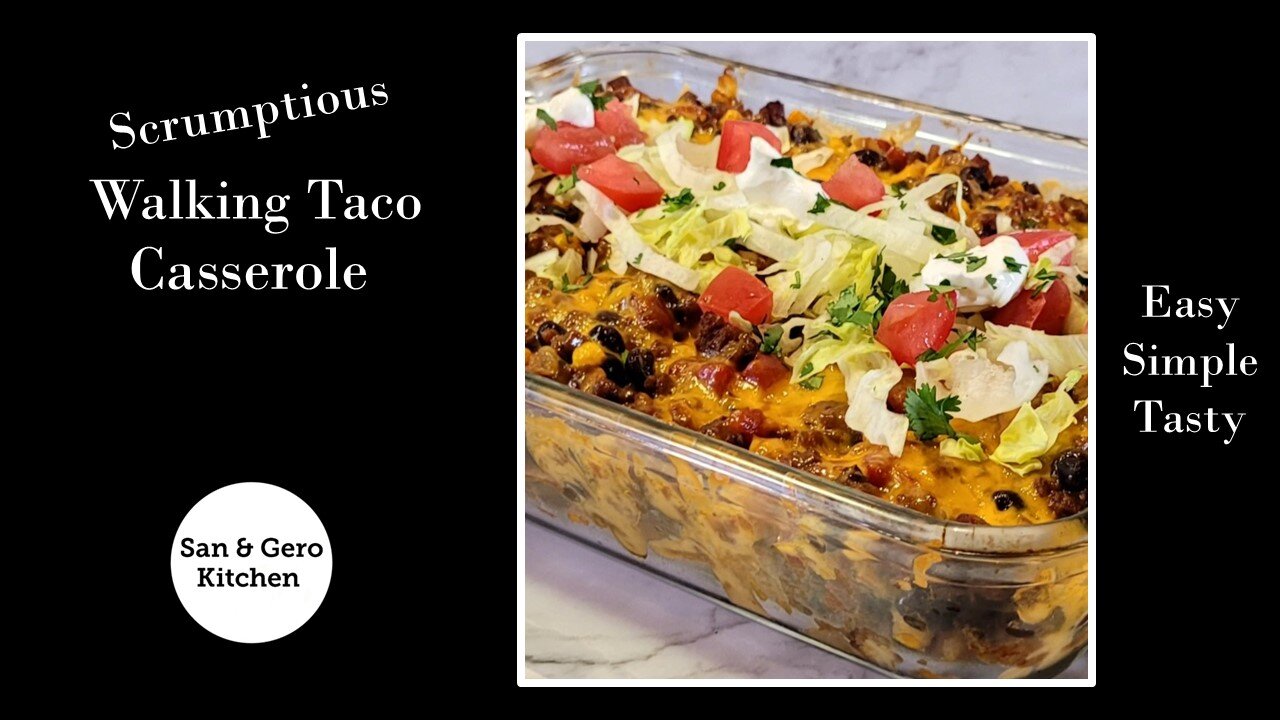 Scrumptious Walking Taco Casserole Recipe