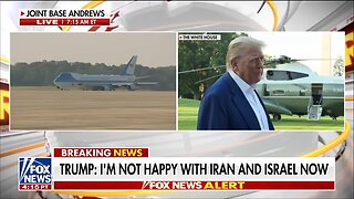 Trump heated over Israel, Iran hours after ceasefire agreement reached