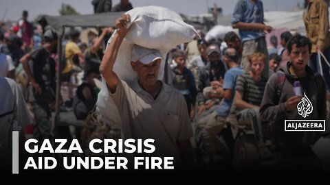 Food collection point deaths Starving Palestinians targeted by Israeli forces