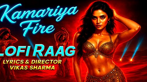 Kamariya Fire 🔥 Bollywood Glam Item Song 2025 | Desert Dhol x Belly Dance Fusion | LofiRaag