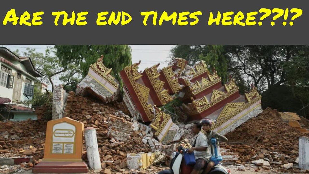 Prophecy Wednesdays Wars and Rumors of Wars and earthquakes in divers places