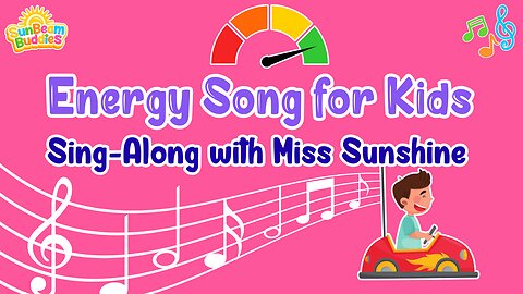 ⚡🔧 "Energy with Cars" Sing-Along with Miss Sunshine & Mechanic Emily! 🚗🎶 SunBeam Buddies Music