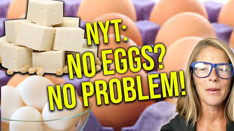 NYT on egg shortage: use tofu instead
