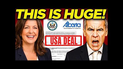 U.S. OFFICIALLY FUNDS Alberta Separation! 51ST STATE INCOMING!