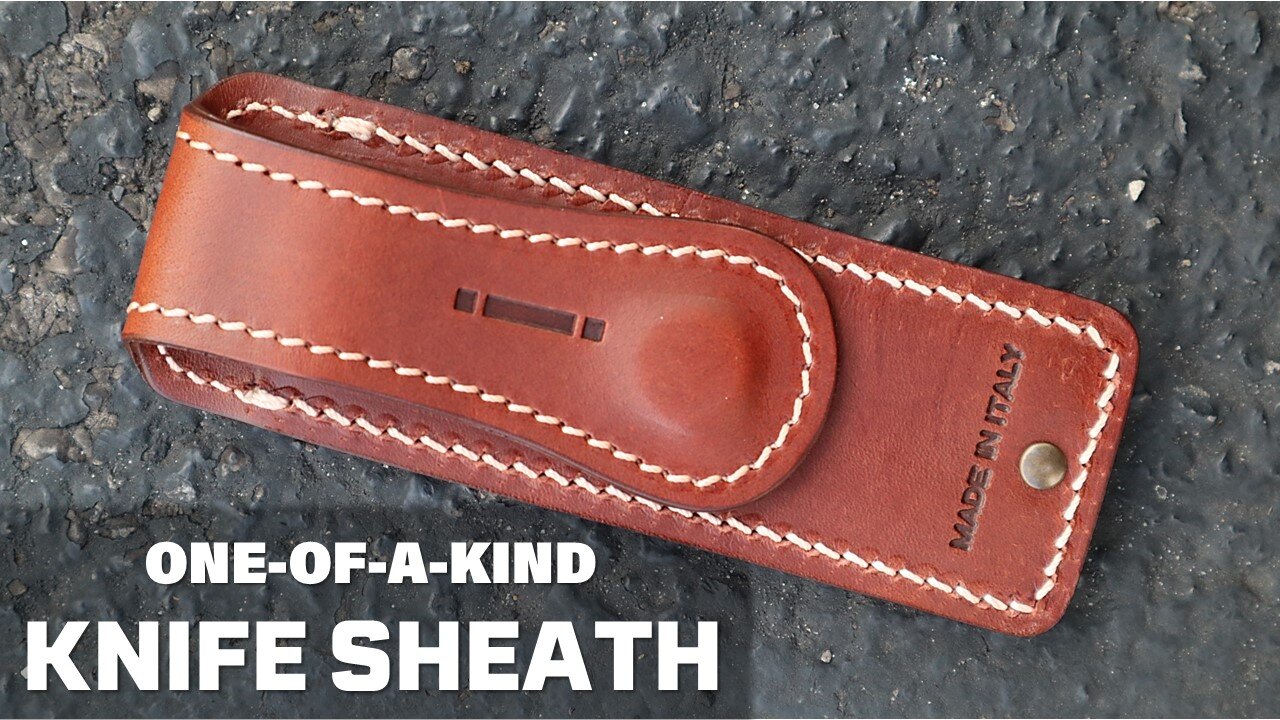 The Smartest Knife Sheath Ever?! | Straight Line Magnetic Design by Igor Bortolussi