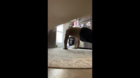 Day 1 push ups on rumble