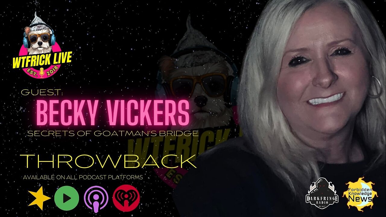 🐐🔮Beneath the Bridge: Secrets, Spirits & the Legend of Goatman w/ Becky Vickers
